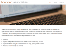 Tablet Screenshot of brennan-associates.net